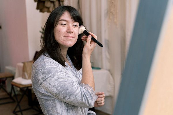 bridal makeup for acne prone skin