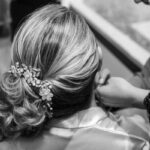 wedding day hair timeline